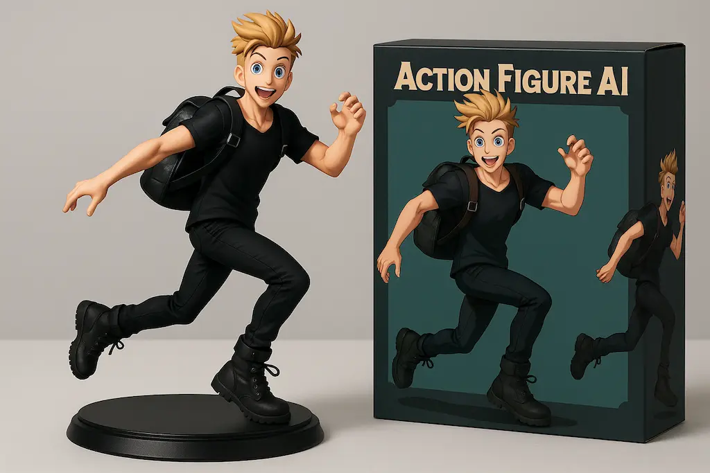 3D action figure design use case