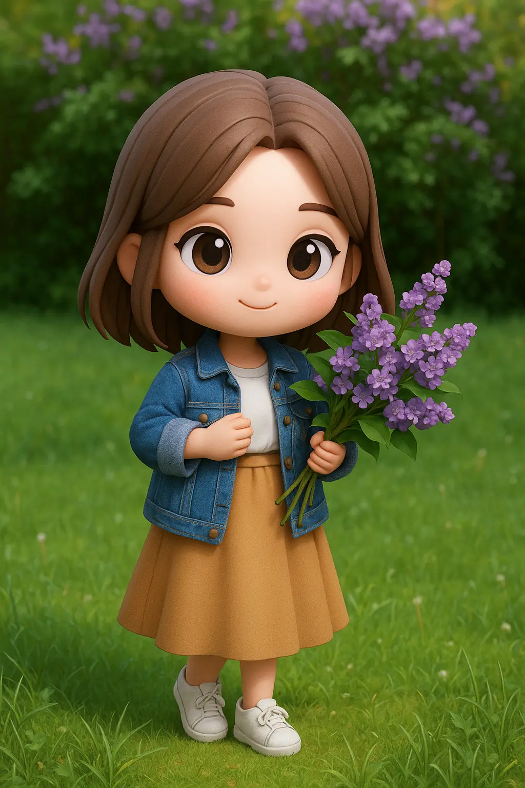 AI generated Clay Figure action figure