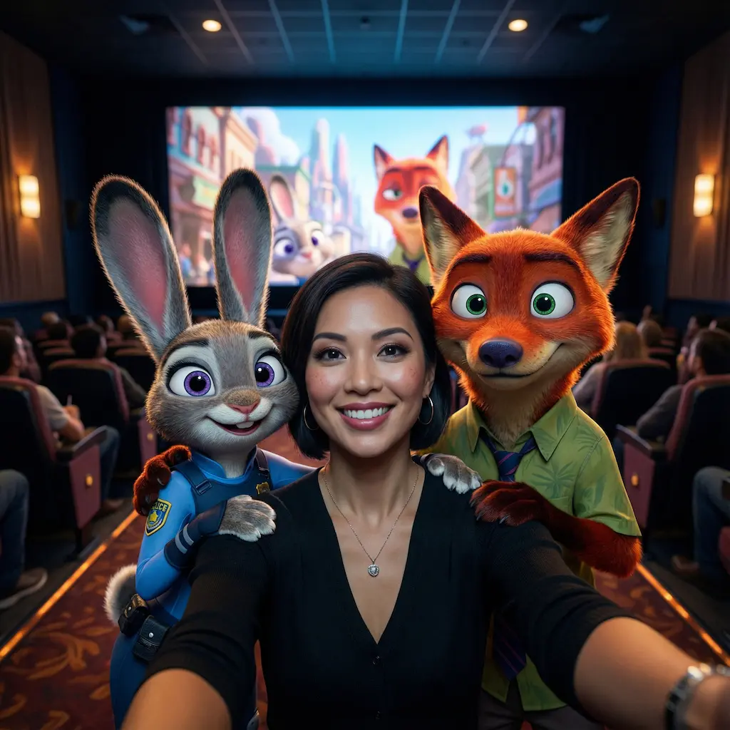 Zootopia Fan Selfie